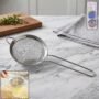 Premium Stainless Steel Tea Strainer – Fine Mesh for Perfect Brewing - Buy Online at Alikart