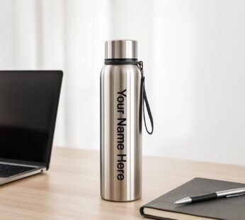 Stainless Steel Water Bottle 1000ml – Sweat-Proof & Leak-Proof
