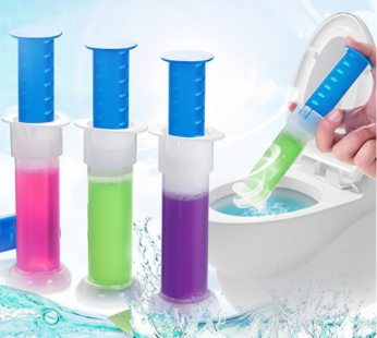 Stamping Toilet Gel Freshener – Long-Lasting Automatic Bowl Deodorizer & Cleaning Stamp (Random Color, 1-Pack)
