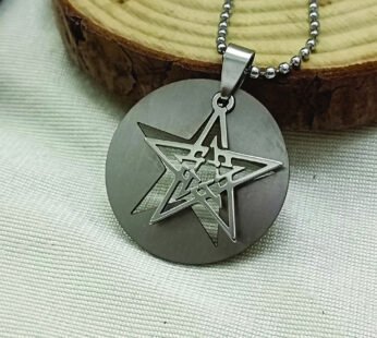 Star Pendant Necklace for Men – Durable & Stylish Accessory