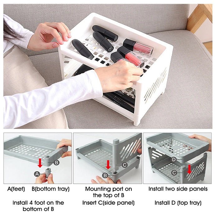Stationery Rack (Random Colour) - Detailed Feature View 3
