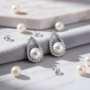 Premium Timeless Teardrop Pearl Stud Earrings – Sophisticated Natural White Pearl Jewelry for Every Occasion - Buy Online at Alikart