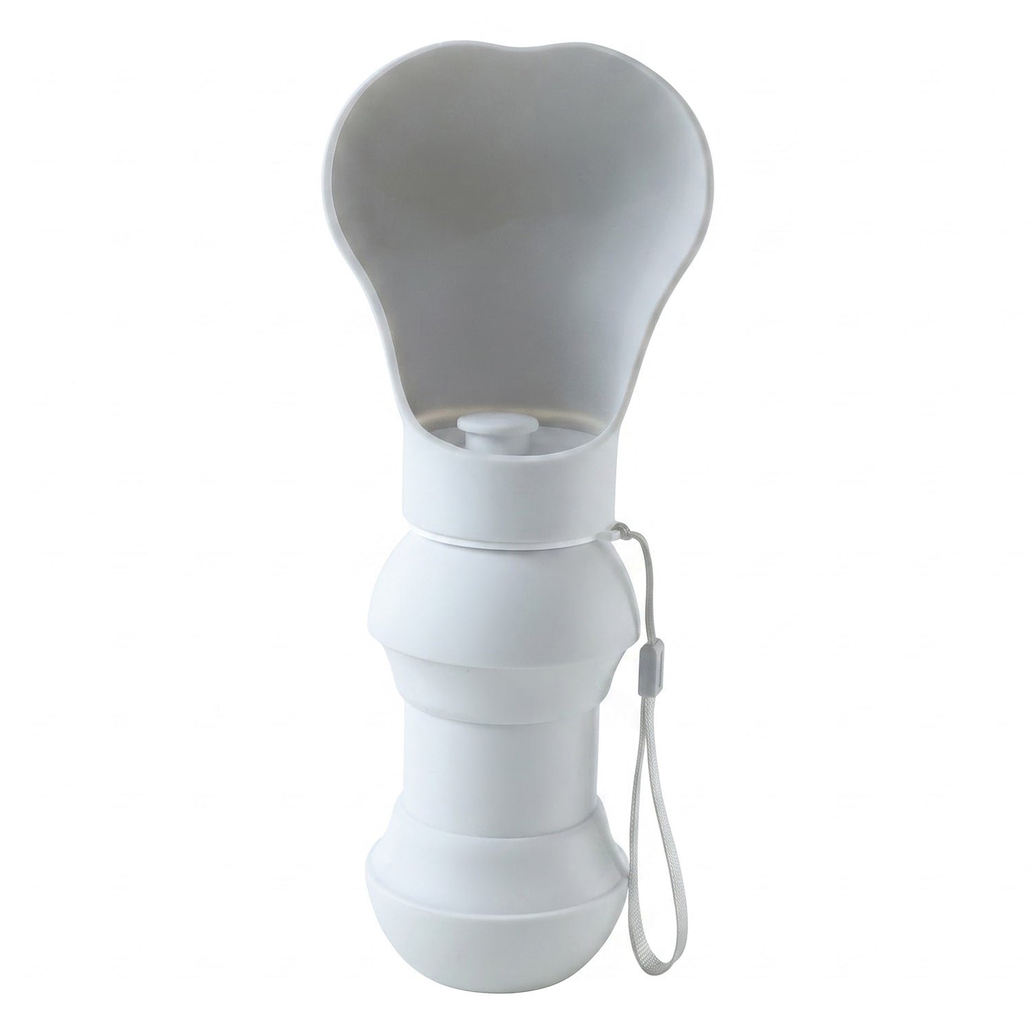 Travel-Friendly 2-in-1 Portable Pet Water Bottle and Folding Feeding Bowl - Detailed Feature View 4