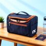 Premium Travel Hanging Toiletry Bag – Portable Travel Organizer for Accessories, Makeup & Personal Care (Random Color-Pack of 1) - Buy Online at Alikart