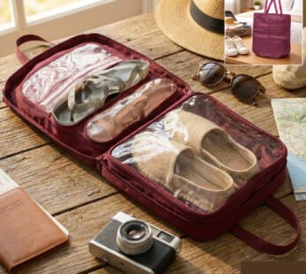 Travel Shoe Storage Bag – Spacious & Dust-Proof Organizer