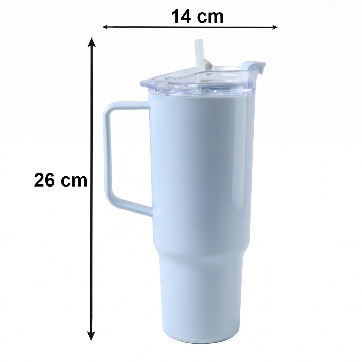 Travel Tumbler – 1800ml Leak-Proof with Handle & Straw for Hydration - Detailed Feature View 5