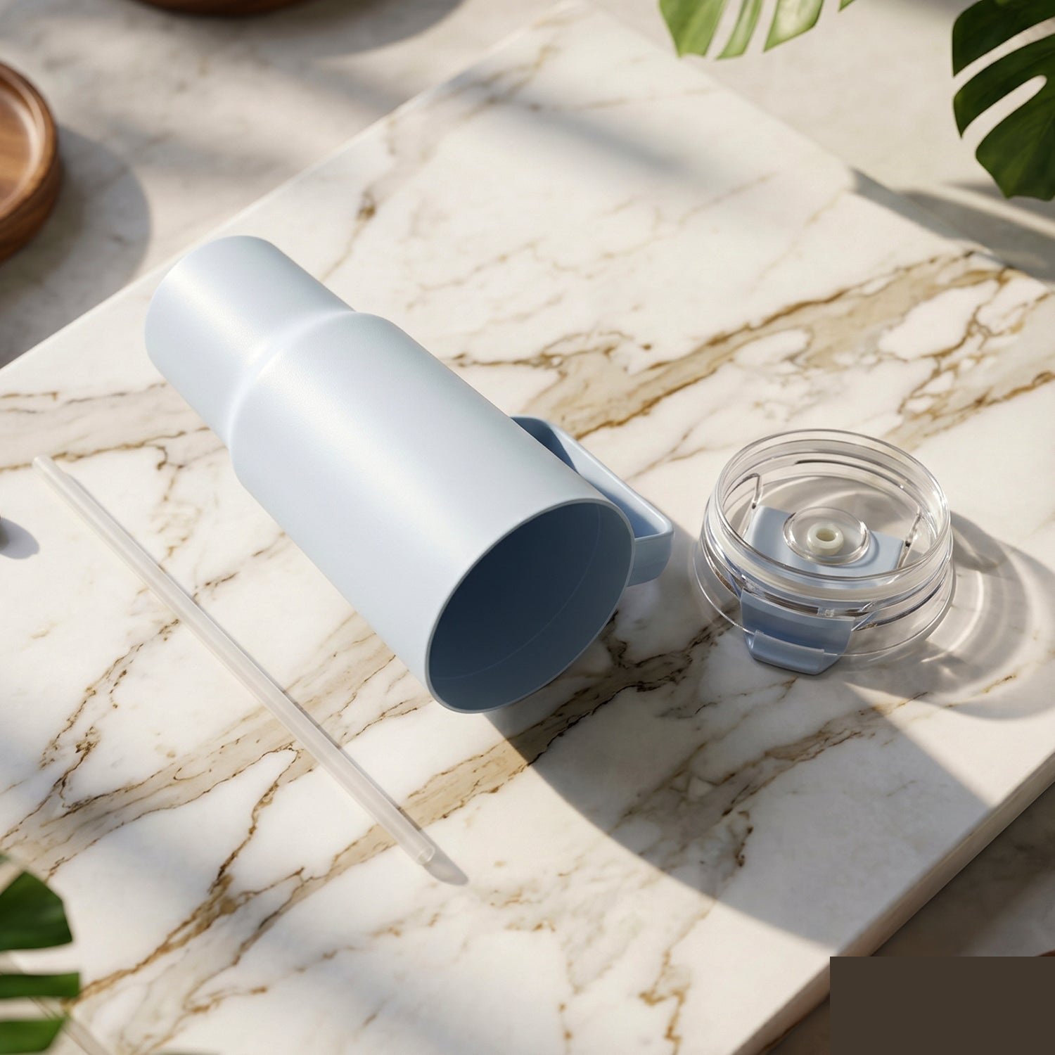 Travel Tumbler – 1800ml Leak-Proof with Handle & Straw for Hydration - Detailed Feature View 7