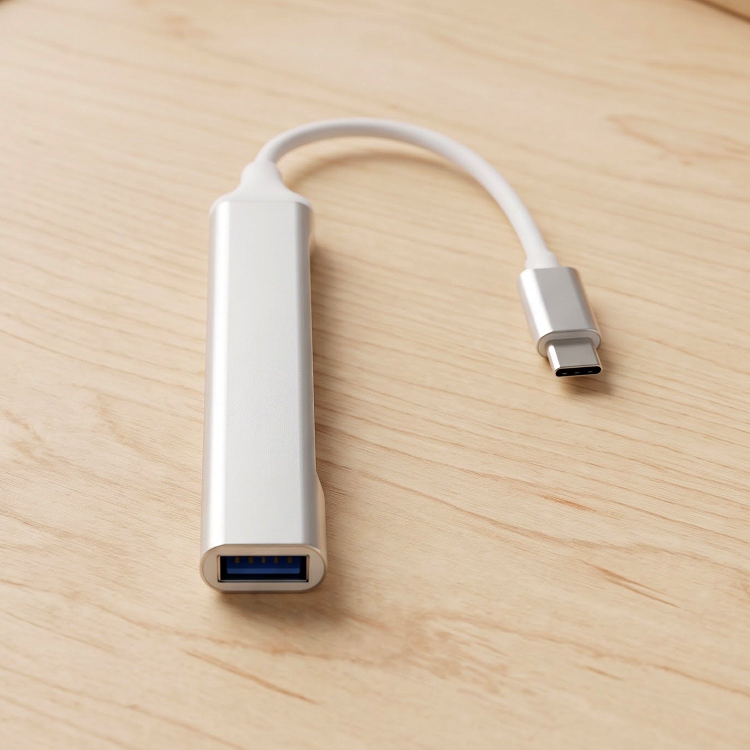 Type C to Four Port USB Hub Multi Interface Adapter for Laptop and Phone - Detailed Feature View 7