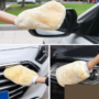 Premium Ultra-Soft Microfiber Car Washing Mitt – Scratch-Free Cleaning Glove for Vehicles and Household Dusting - Buy Online at Alikart