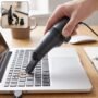 Premium USB Powered Mini Handheld Vacuum Cleaner for Keyboard & Desktop Cleaning (1 Pc) - Buy Online at Alikart