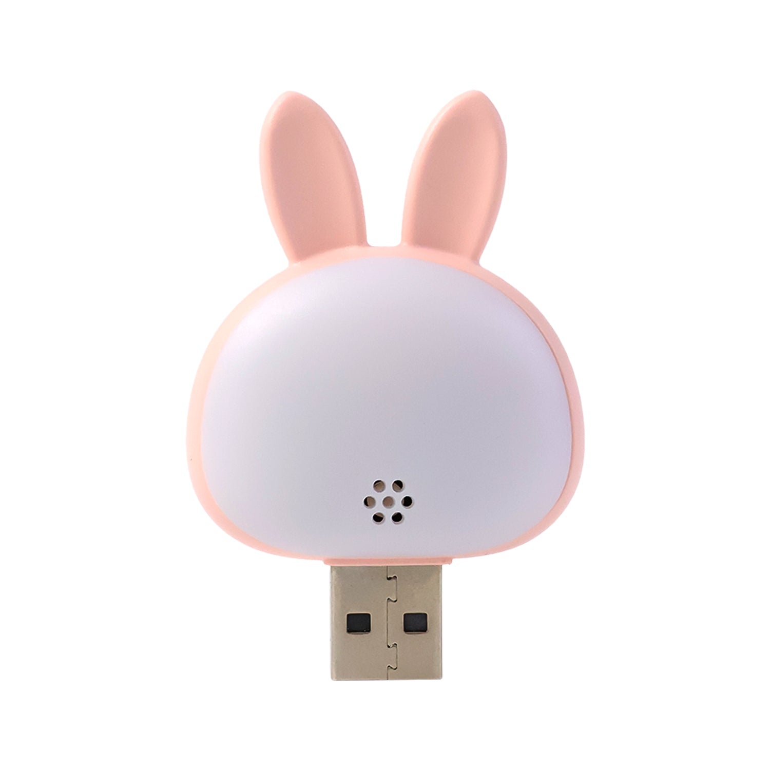 USB Rabbit Night Light – Voice-Activated Soft LED Glow - Detailed Feature View 4