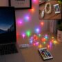 Premium USB RGB LED Fairy String Lights with Remote Control for Home & Party Decor - Buy Online at Alikart