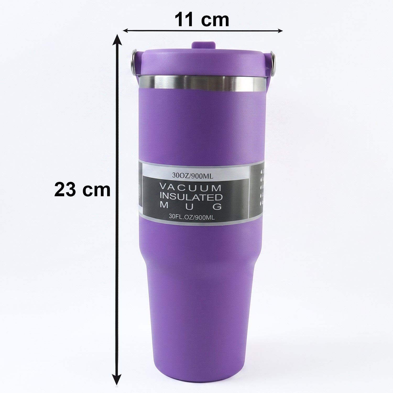 Vacuum Insulated Travel Mug – 890ML Stainless Steel Hot & Cold - Detailed Feature View 5