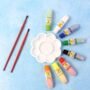 Premium Watercolor Paint Set – 8 Vibrant Colors with Brushes & Palette - Buy Online at Alikart