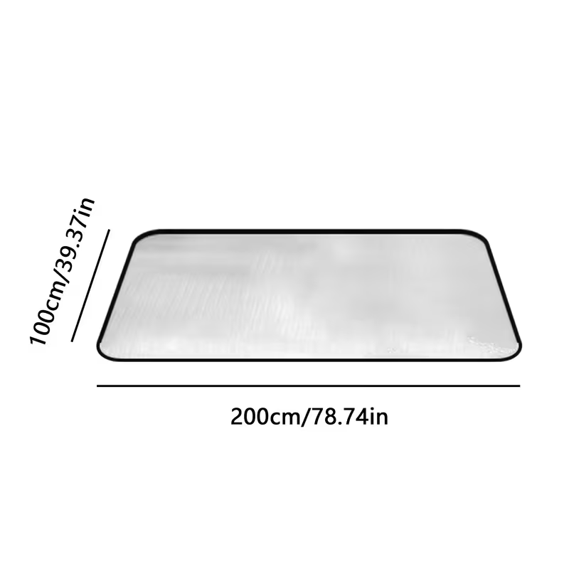 Waterproof Outdoor Camping Mat and Large Picnic Beach Blanket, 200 x 100 cm - Detailed Feature View 5
