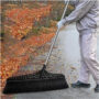 Premium Wide Outdoor Angle Broom, Outdoor Heavy Duty Floor Scrub Brush with Long Handle Stiff Bristles Broom for Patio Yard Garage Deck Driveway Concrete Floor Cleaning - Buy Online at Alikart