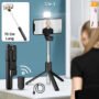Premium Wired Selfie Stick – 70cm Extendable Handle Tripod Stand - Buy Online at Alikart