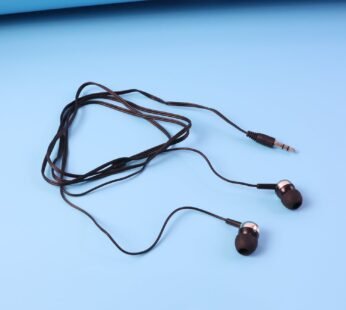 Wired Stereo Earphones with Microphone – Clear Sound & Comfortable Fit