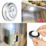 Premium Wireless LED Touch-Activated Stick-On Light for Cabinets and Closets - Buy Online at Alikart