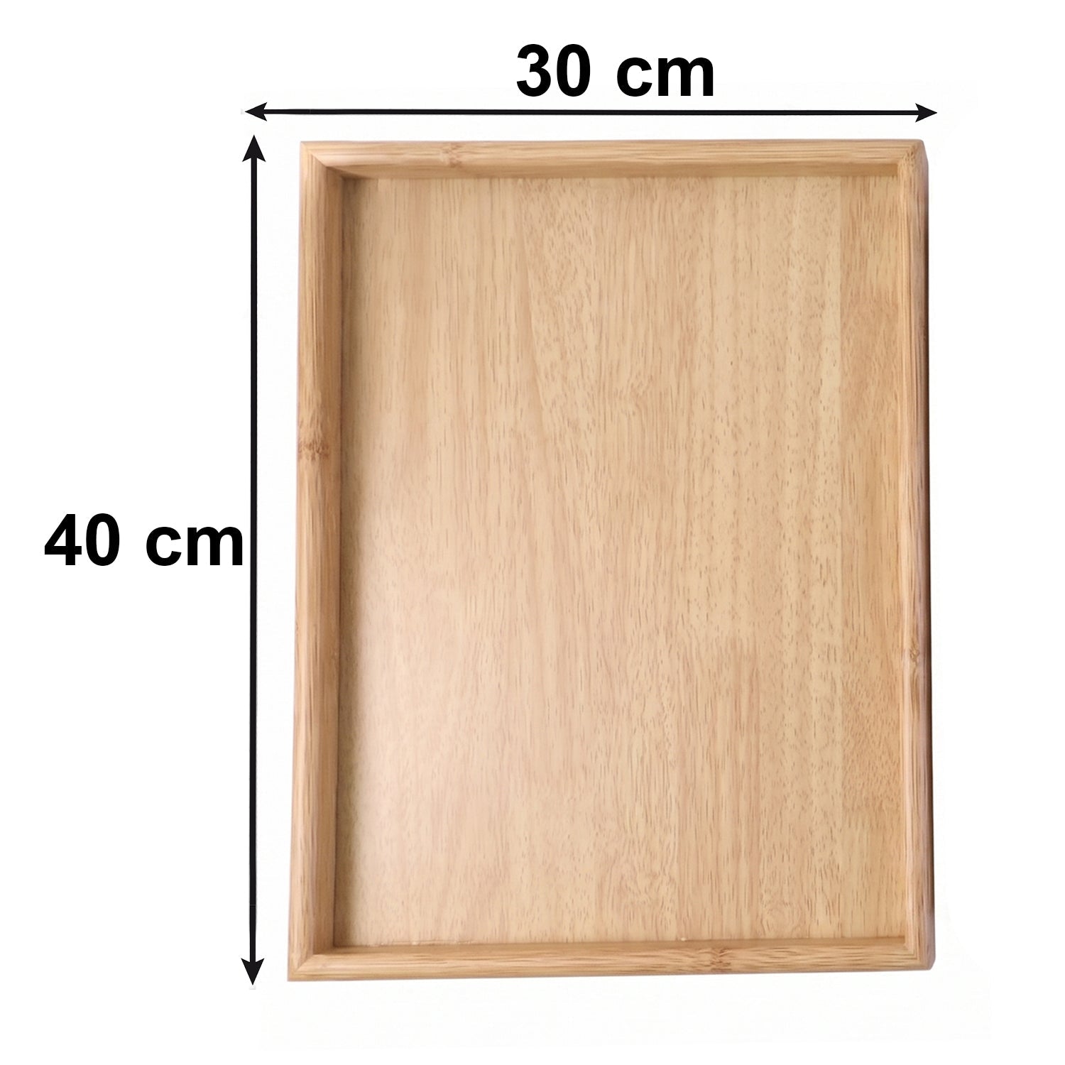 Wooden Finish Multipurpose Serving Tray Set – Stylish & Durable - Detailed Feature View 5