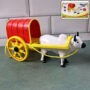 Premium Wooden Pull-Along Bullock Cart Educational Toy for Toddlers - Buy Online at Alikart